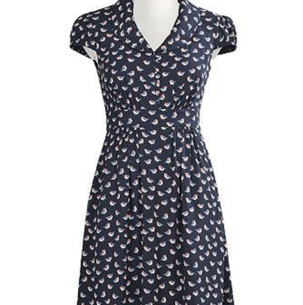Eshakti Navy Bird Dress XL 18